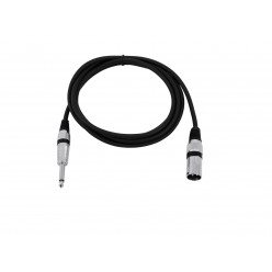 OMNITRONIC Adaptercable XLR(M)/Jack mono 2m bk